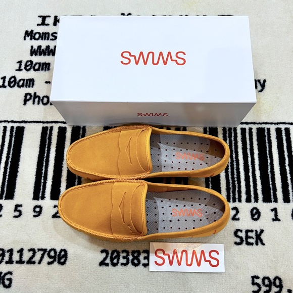 Swims Shoes Penny Loafers Waterproof Lux Driver - Blaze main image 8